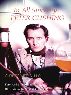 cover image of In All Sincerity, Peter Cushing